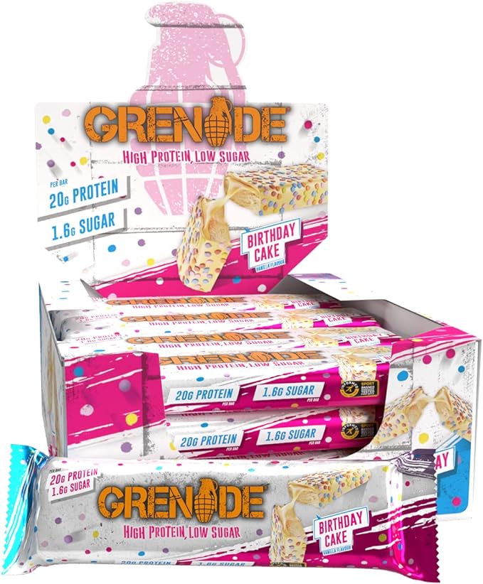 Grenade | High Protein, Low Sugar Bar 12 x 60g