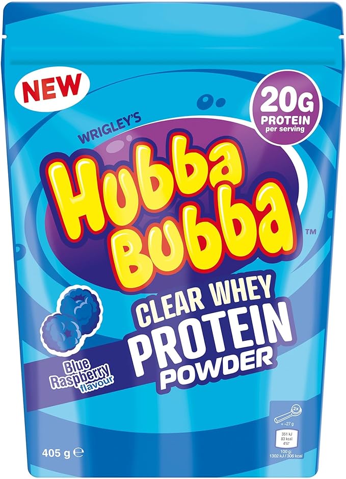Hubba Bubba | Clear Whey Protein Powder 405g