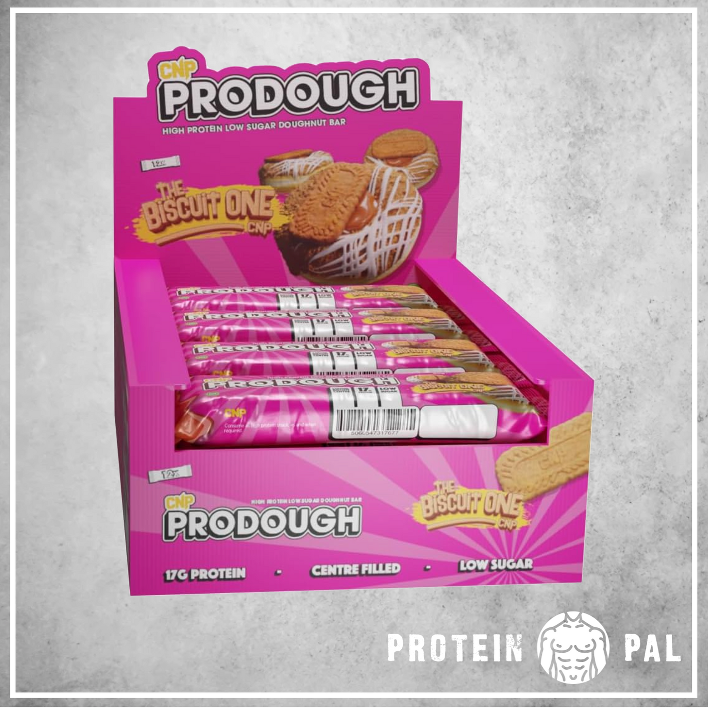 Prodough | Soft Centre Filled High Protein Low Sugar Bar 12 x 60g