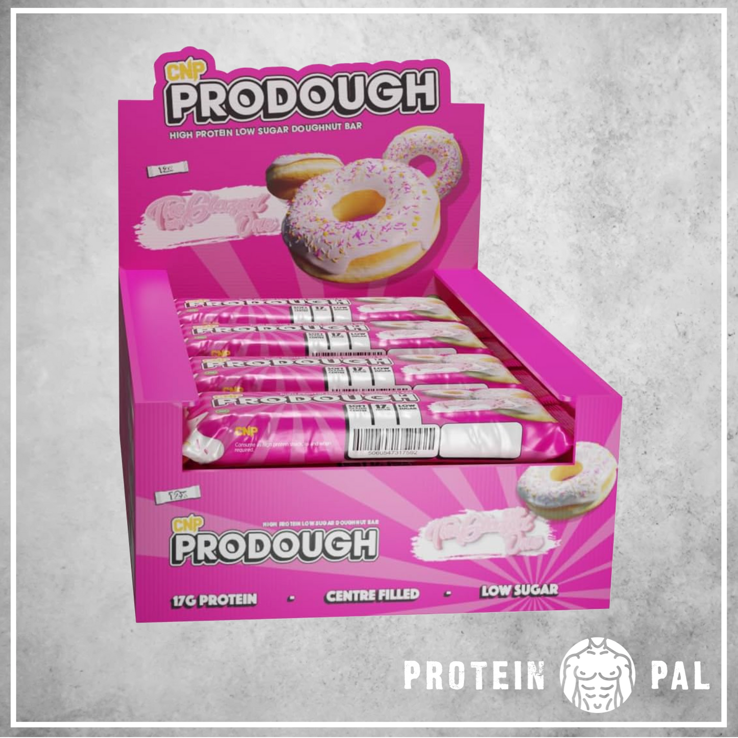 Prodough | Soft Centre Filled High Protein Low Sugar Bar 12 x 60g