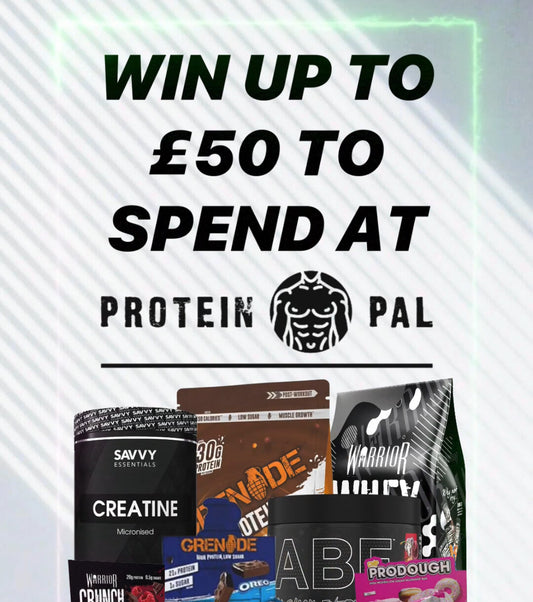 Win Up To £50 to spend at Protein Pal