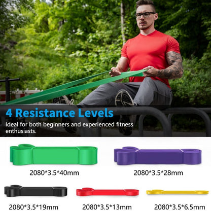 Resistance Bands Heavy Duty Set Gym Exercise Assisted Pull Up Fitness Workout
