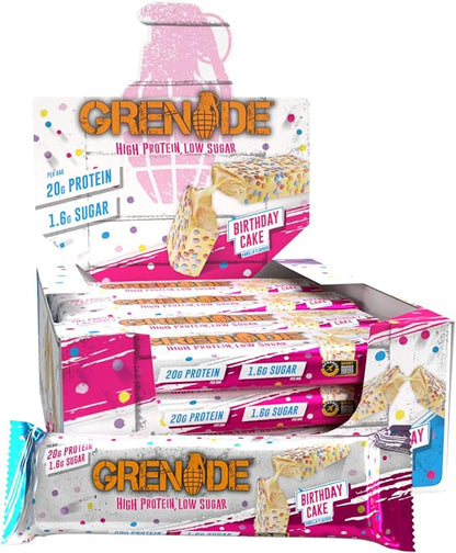 Grenade | High Protein, Low Sugar Bar 12 x 60g