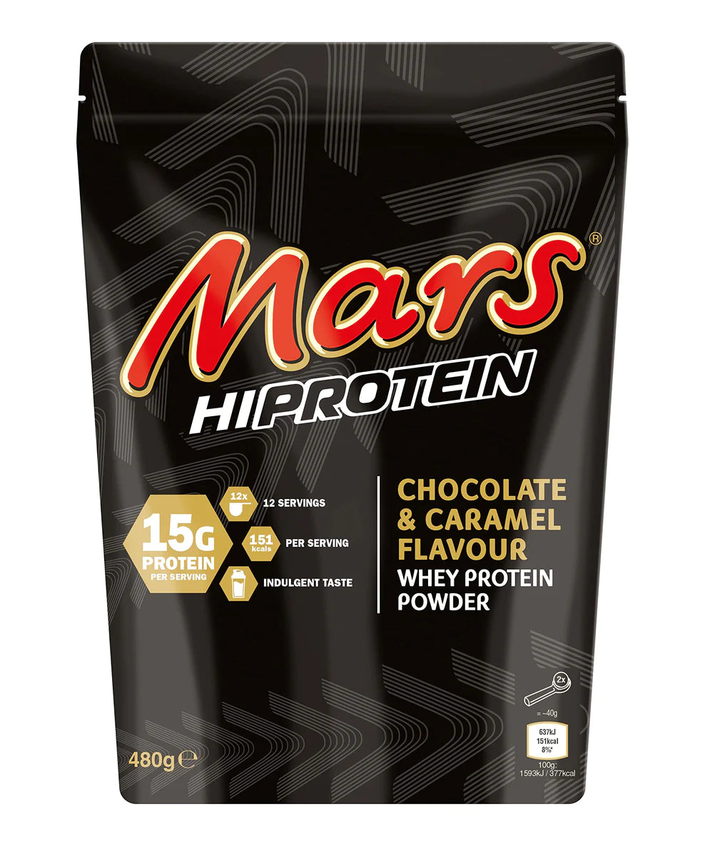 Mars HiProtein | Chocolate & Caramel Whey Protein Powder 480g
